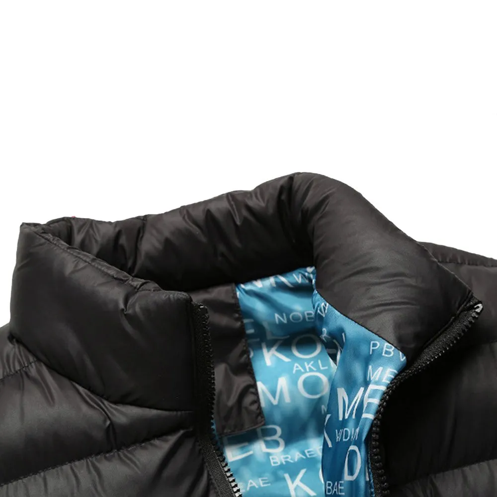 West Louis™ Winter Stand Collar Male Parka