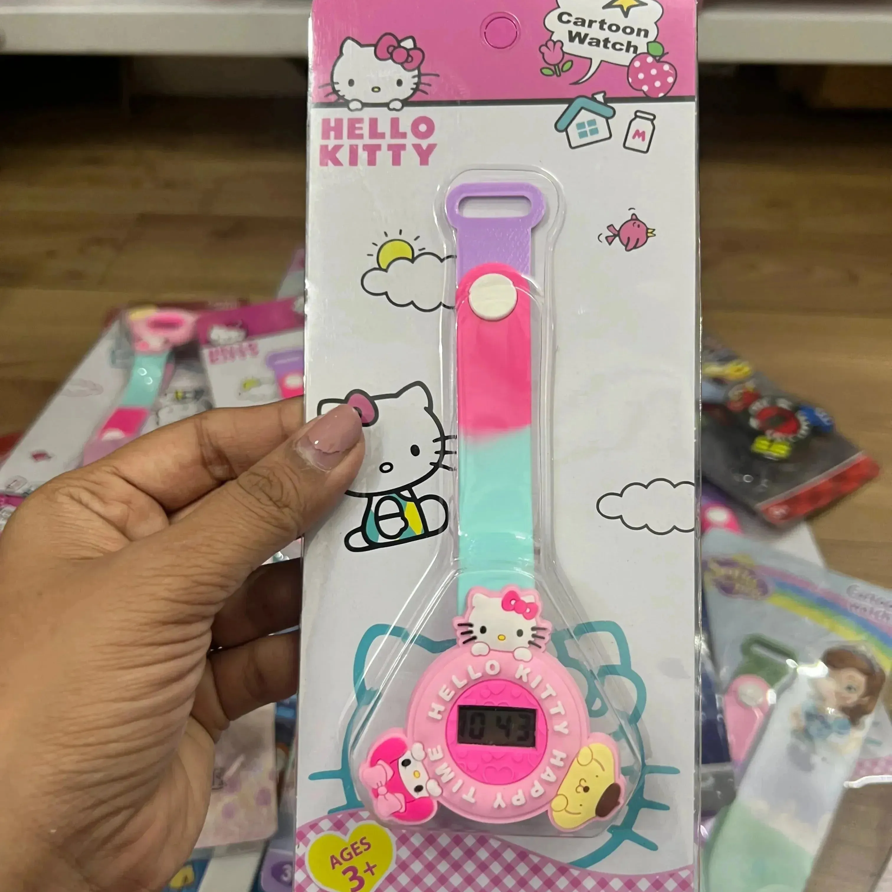 Whirl & Twirl Cartoon Spinner Watch