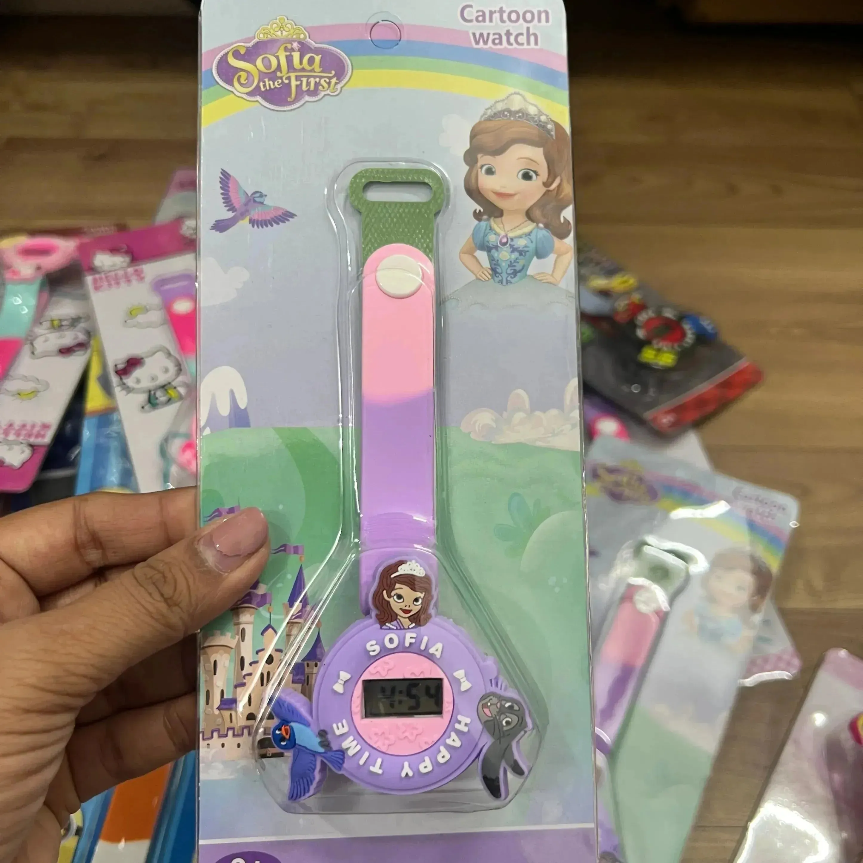 Whirl & Twirl Cartoon Spinner Watch
