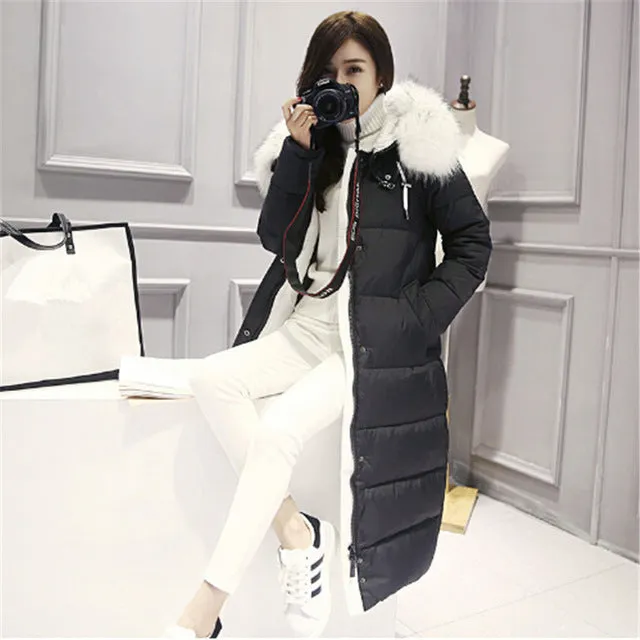 White Duck Down Winter Parka