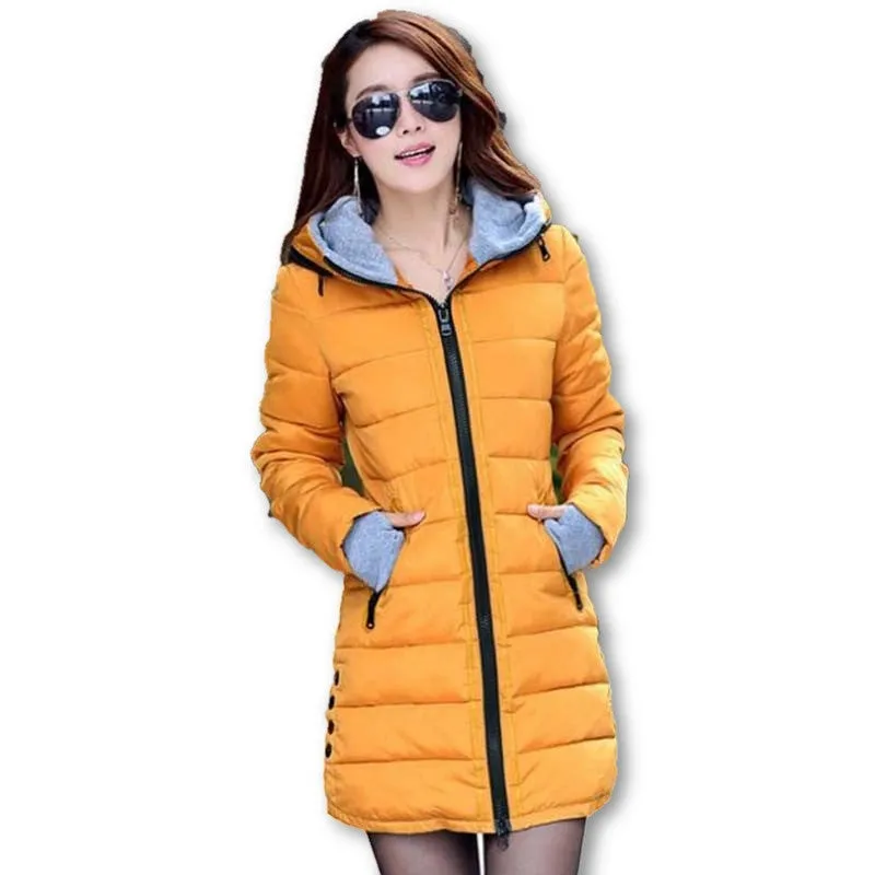 Winter Jacket Women Cotton Padded Coat Parkas For Women Winter Manteau Femme Casual Fashion BB0008