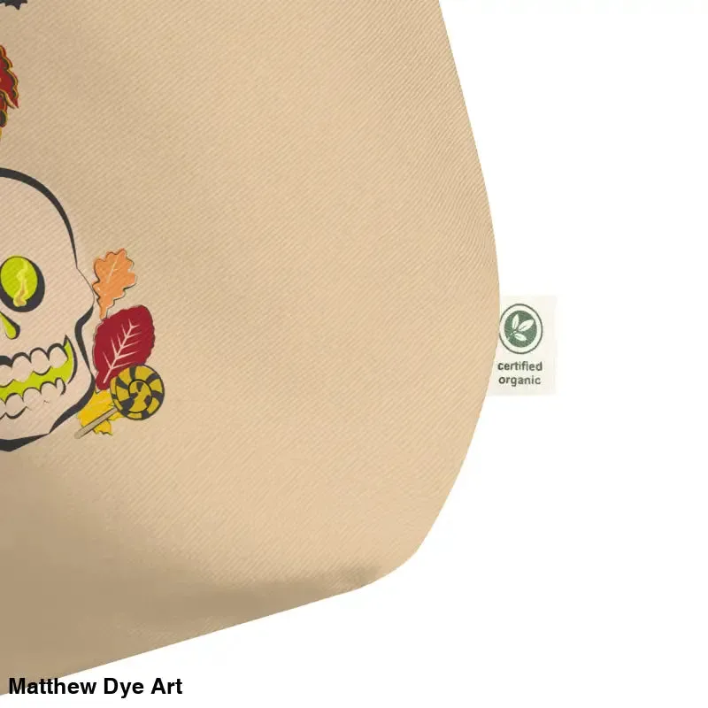 Witching Hour Watcher | Vintage Halloween Organic Tote Bag