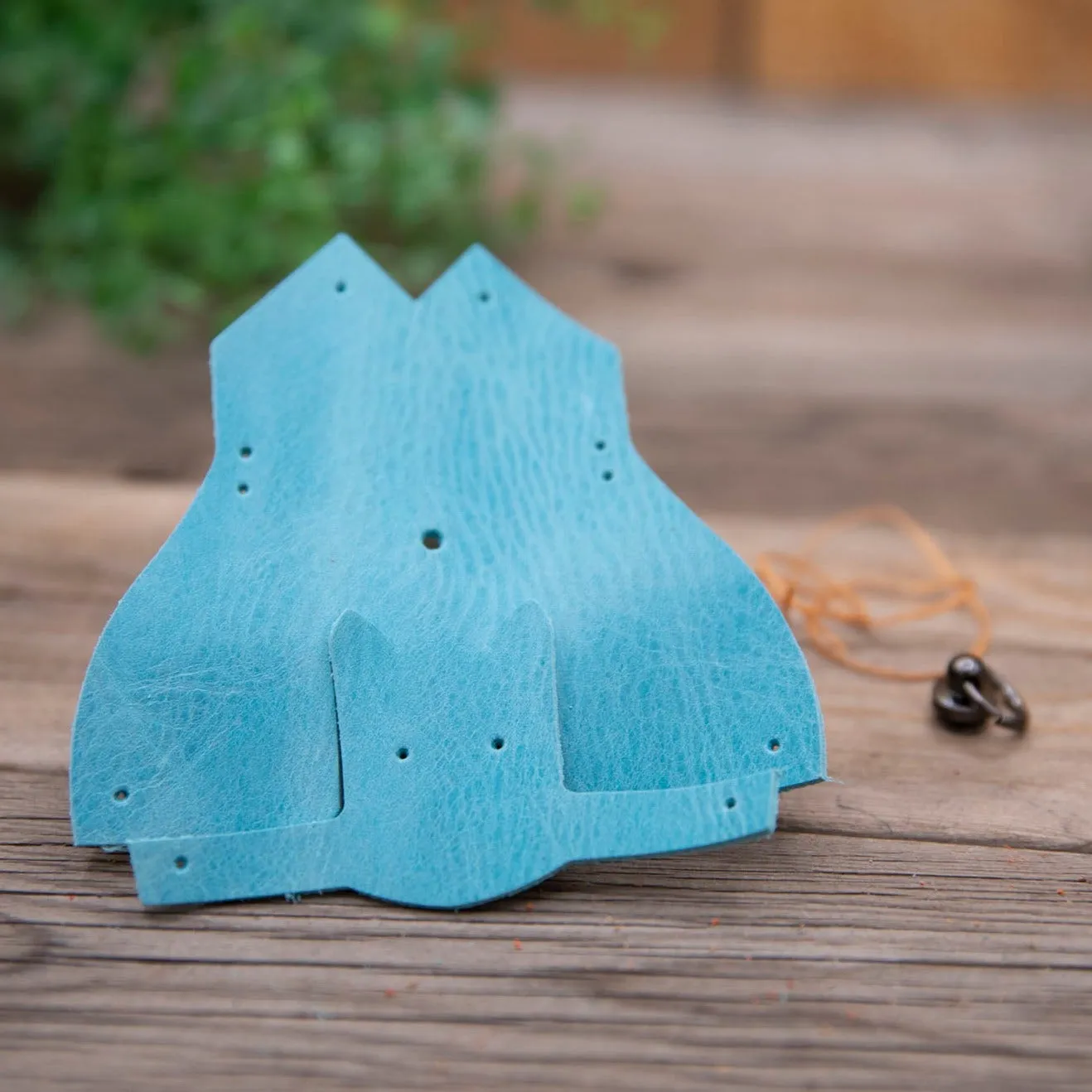 Wolf Leather Animal Keychain Kits