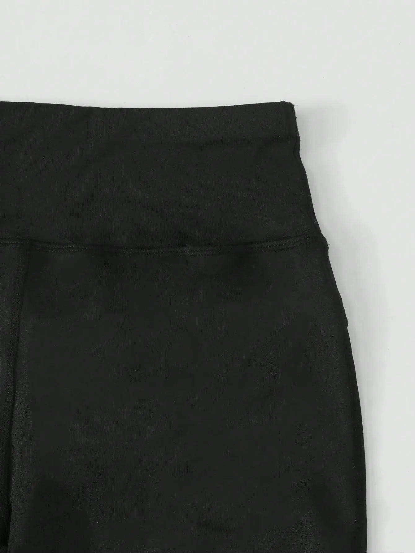 Women Casual Fashion Sports Tight Solid Color Thin Fleece Yoga Pants