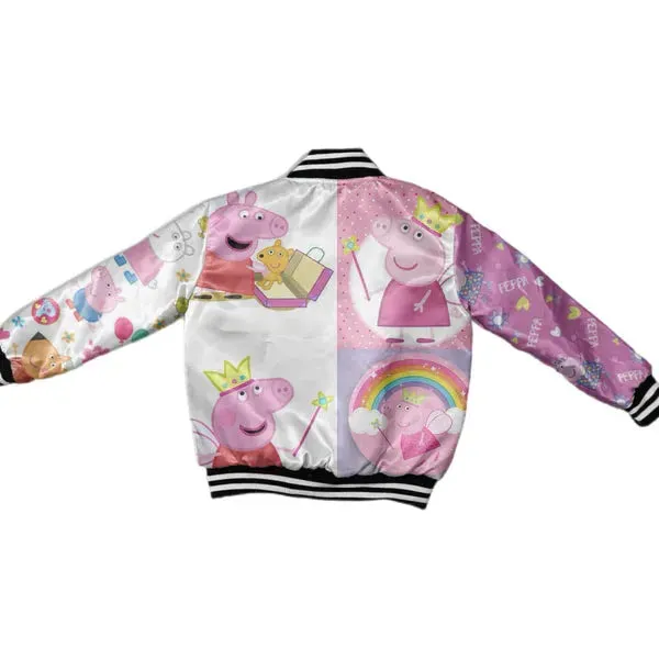 Women Peppa pink pig Bomber