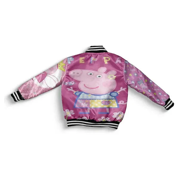 Women pink peppa pig Bomber
