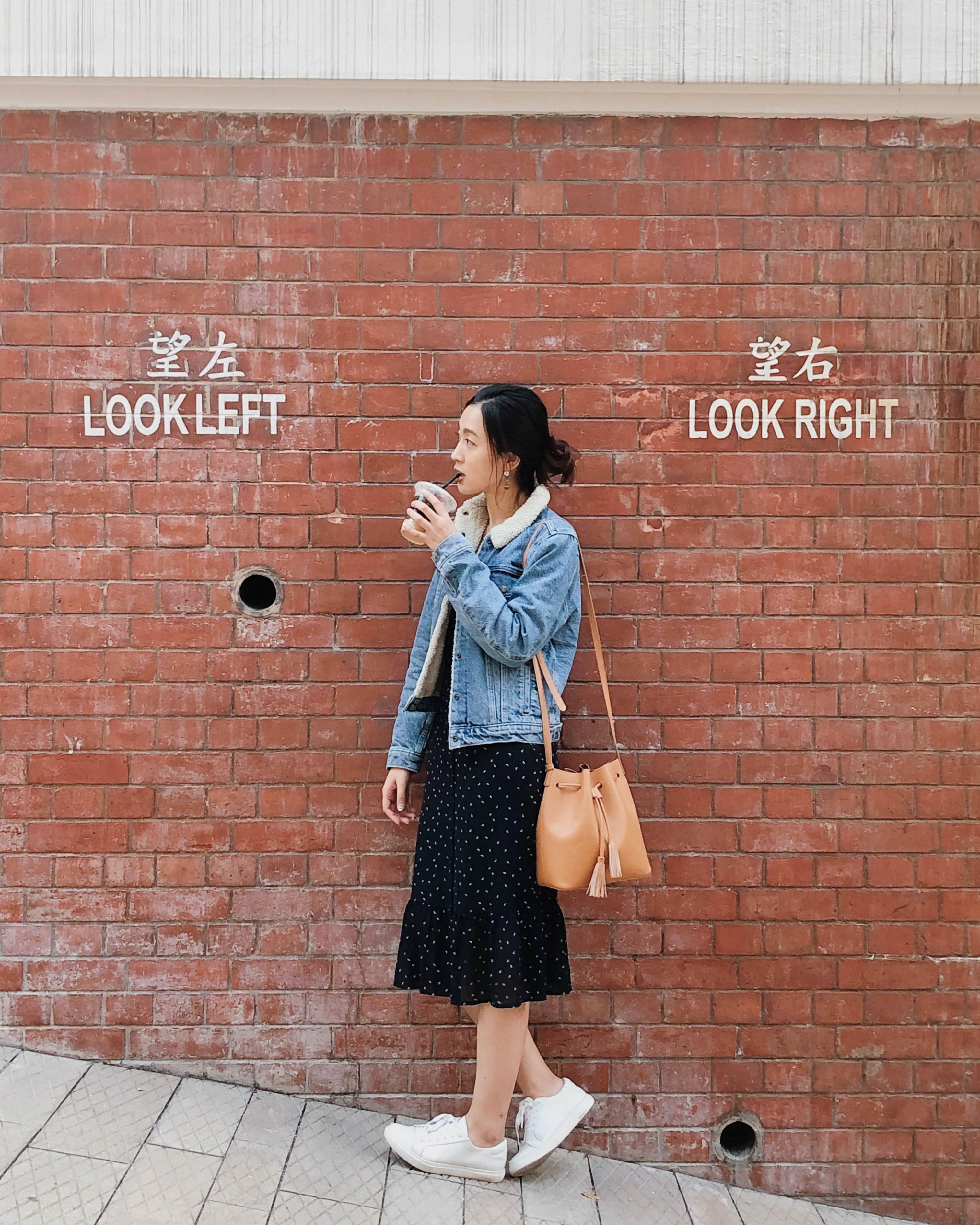 Women Sherpa Denim Jacket