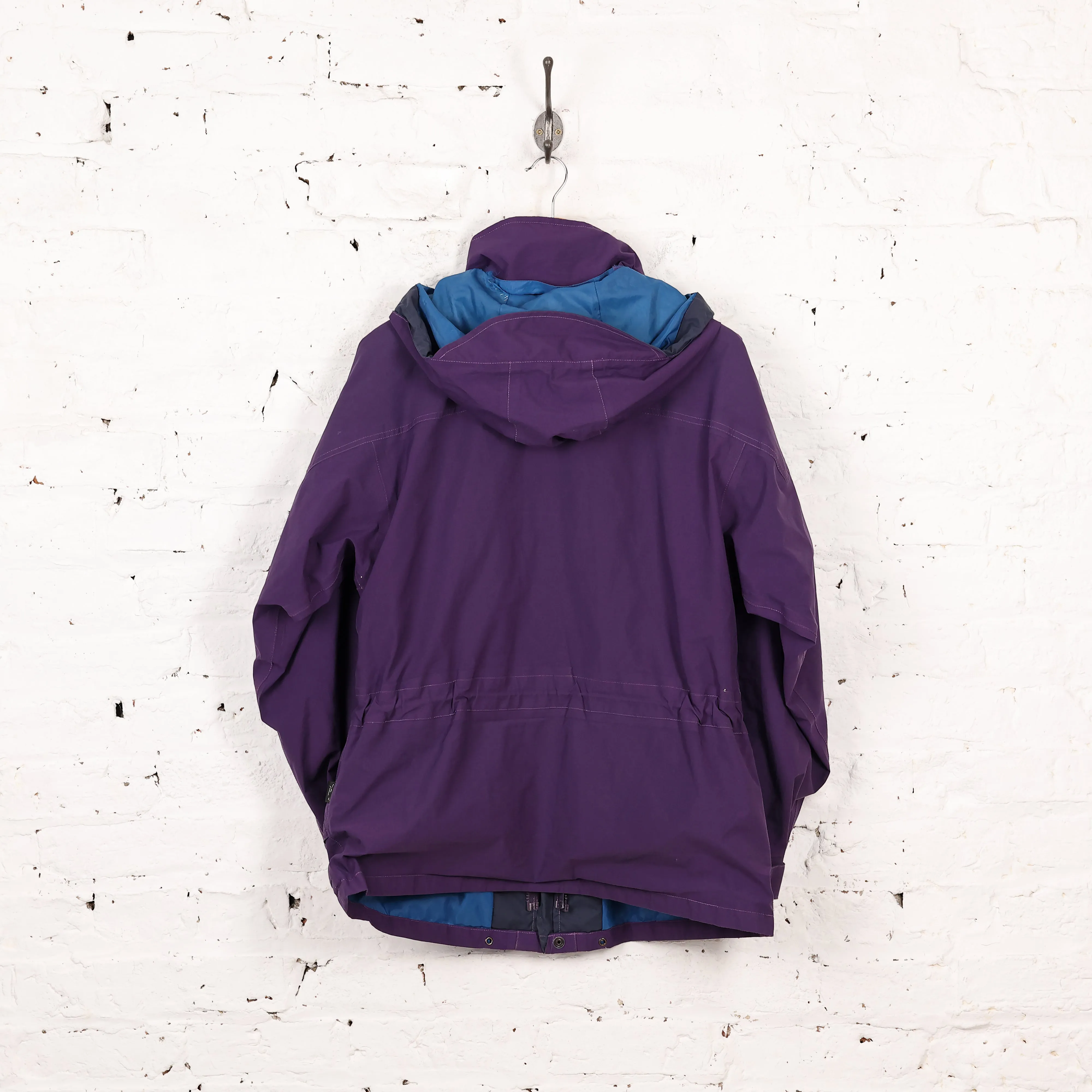 Womens 90s Berghaus Glissade I.A Rain Jacket - Purple - Womens M