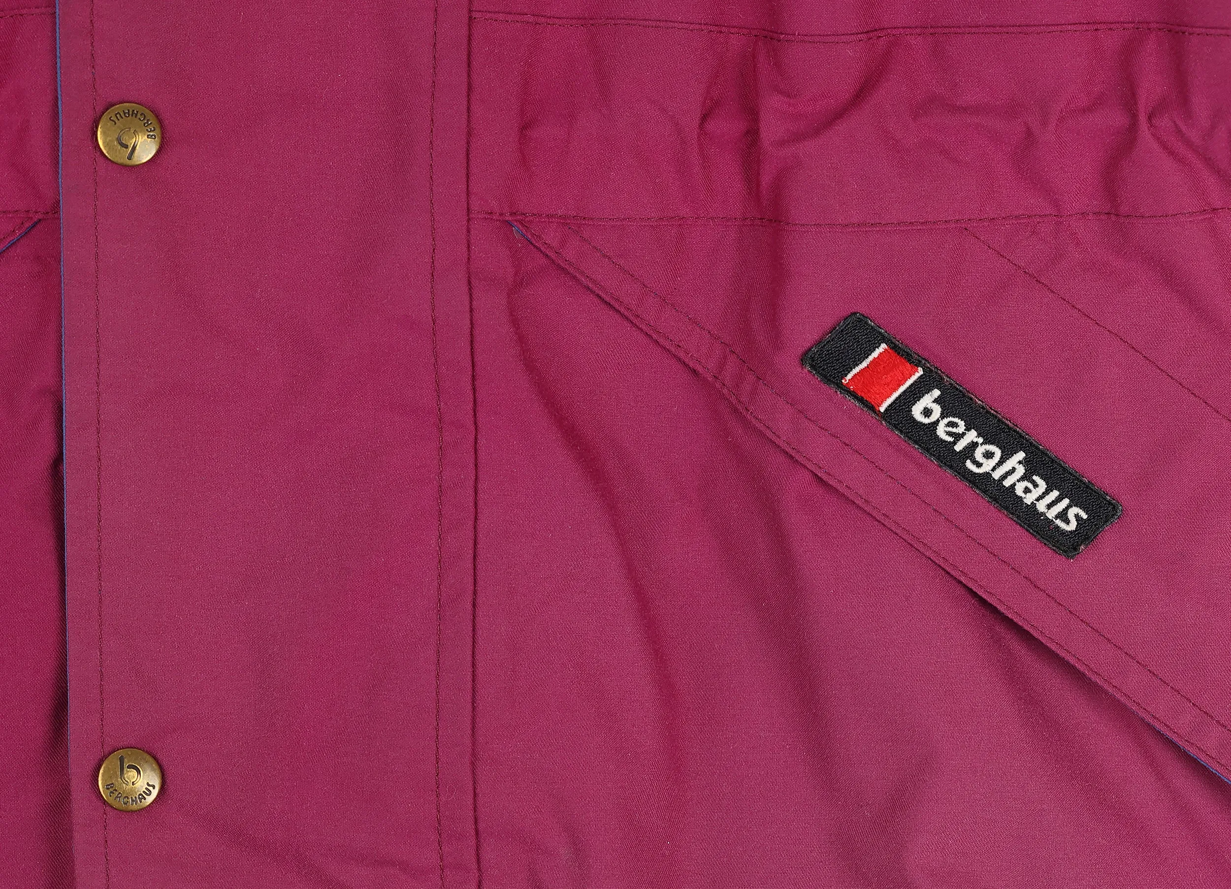 Womens Berghaus Aquafoil Rain Jacket - Purple - M