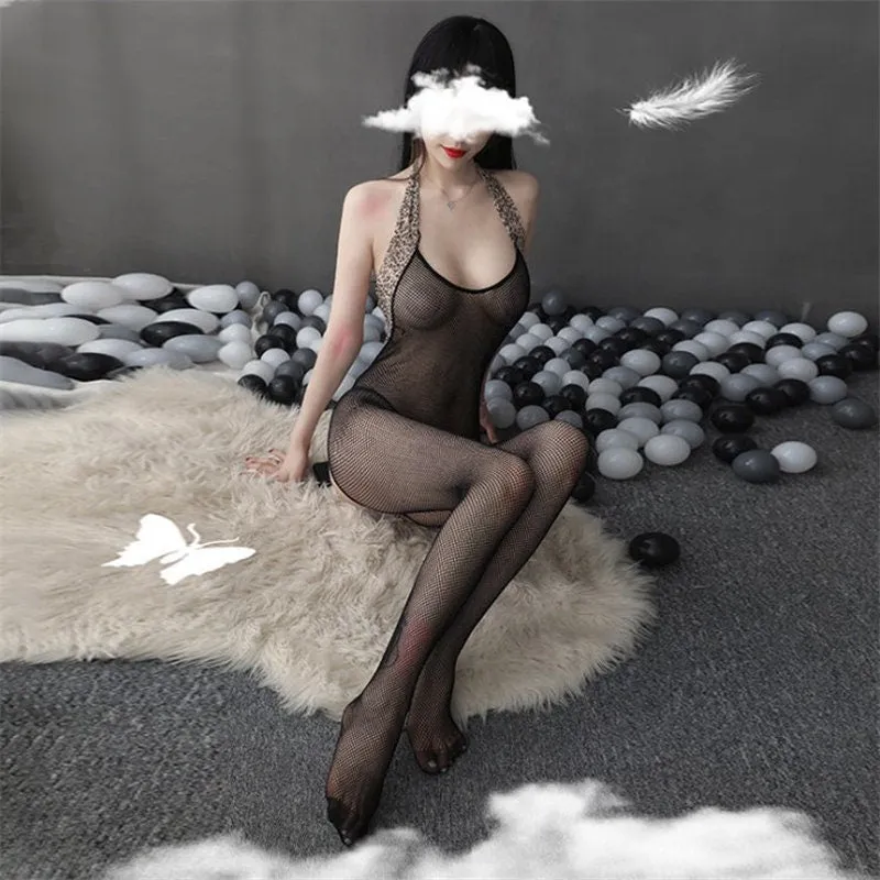 Womens Bodysuit | Leopard Print Bodysuit |  Lingerie | See Through Bodysuit | sexy lingerie | bodysuit | sheer Lingerie | body stocking