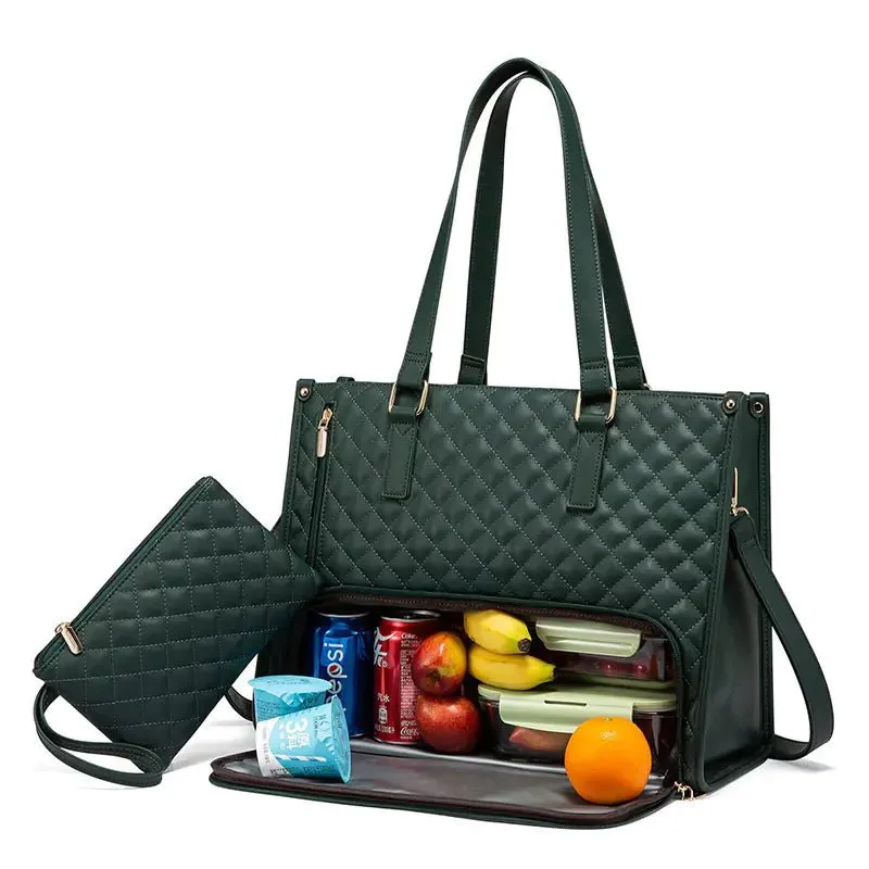 Women's Insulated Lunch & Laptop Bag