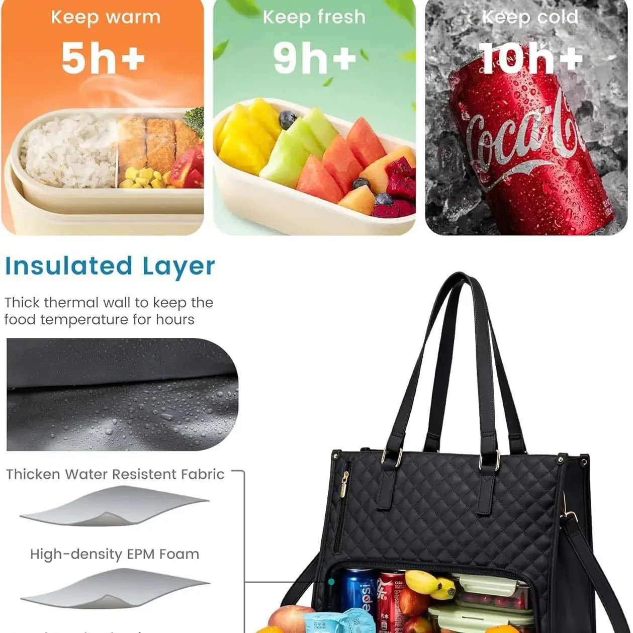 Women's Insulated Lunch & Laptop Bag