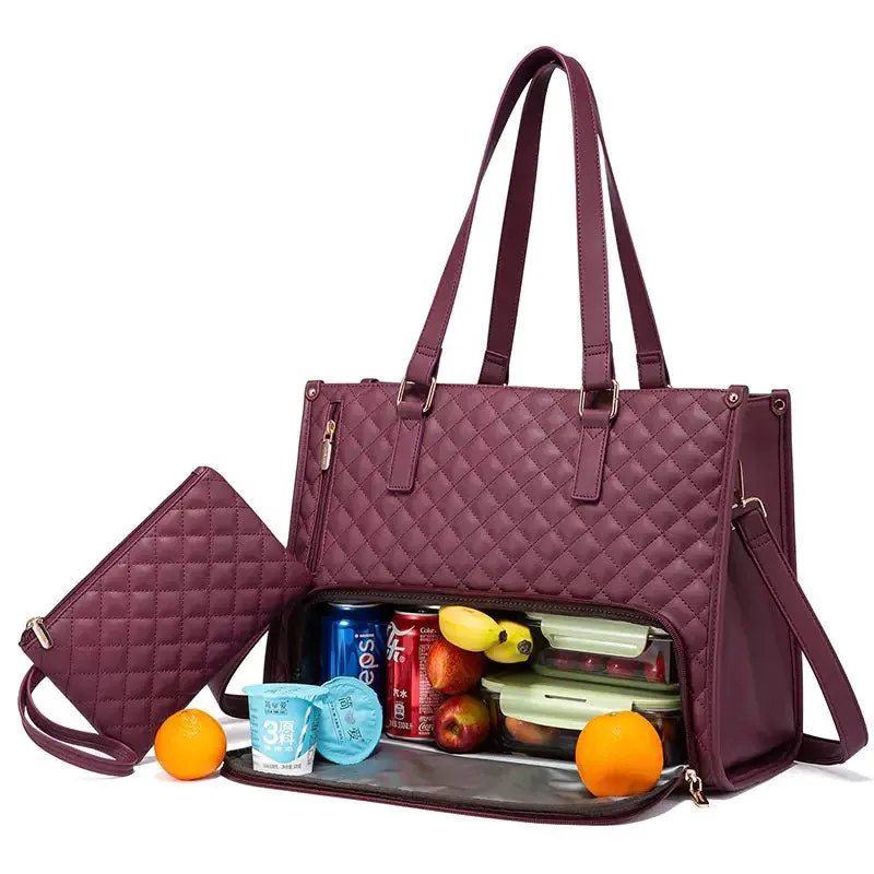 Women's Insulated Lunch & Laptop Bag