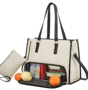Women's Insulated Lunch & Laptop Bag