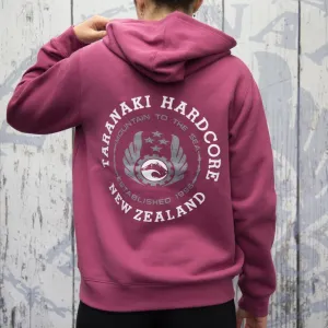Womens Mountain To Sea Hood - Berry