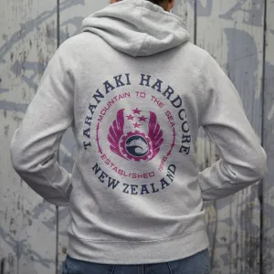 Womens Mountain To Sea Hood - Grey Marle