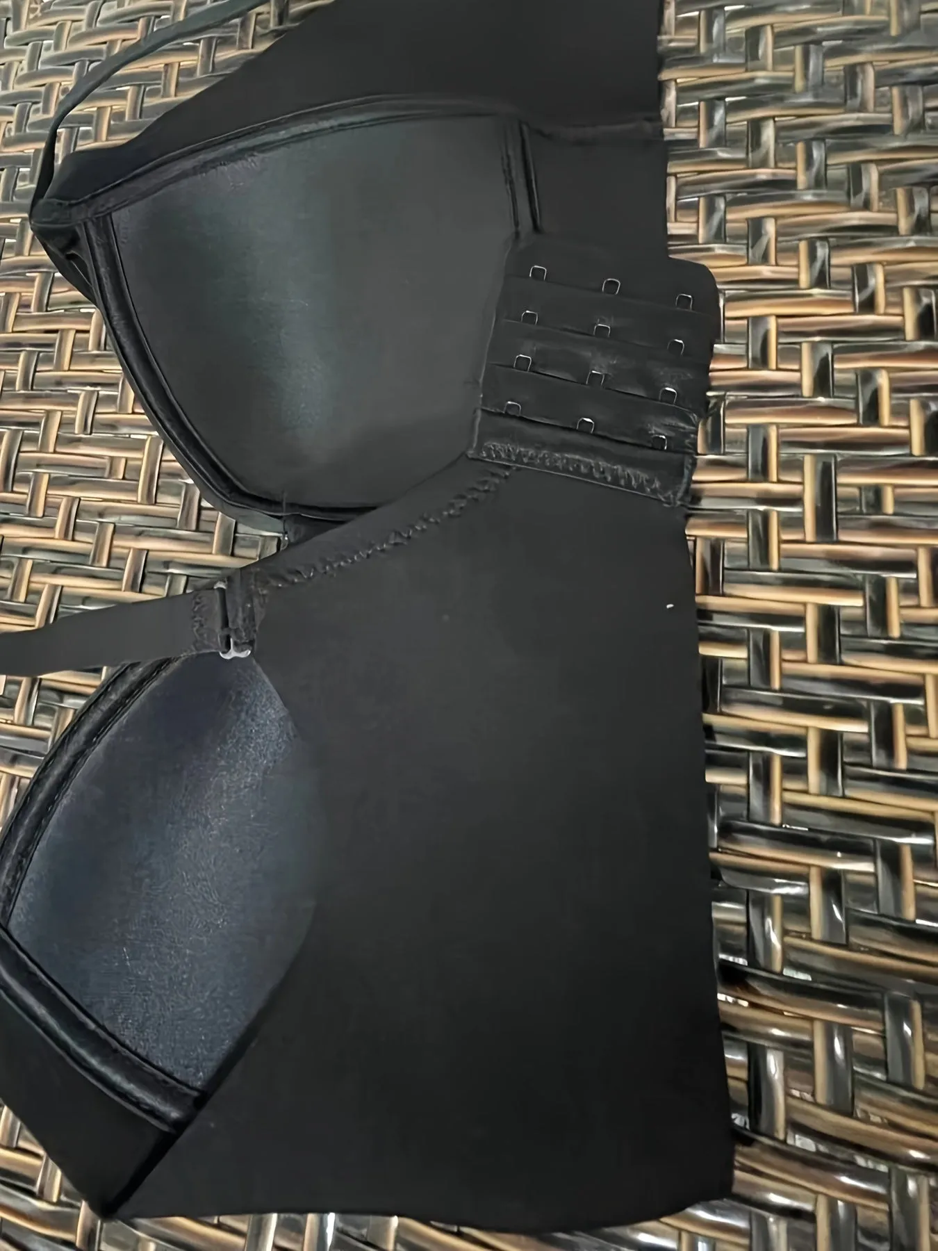Women's Ruched Cut Out Bra | Comfy Wireless Push Up