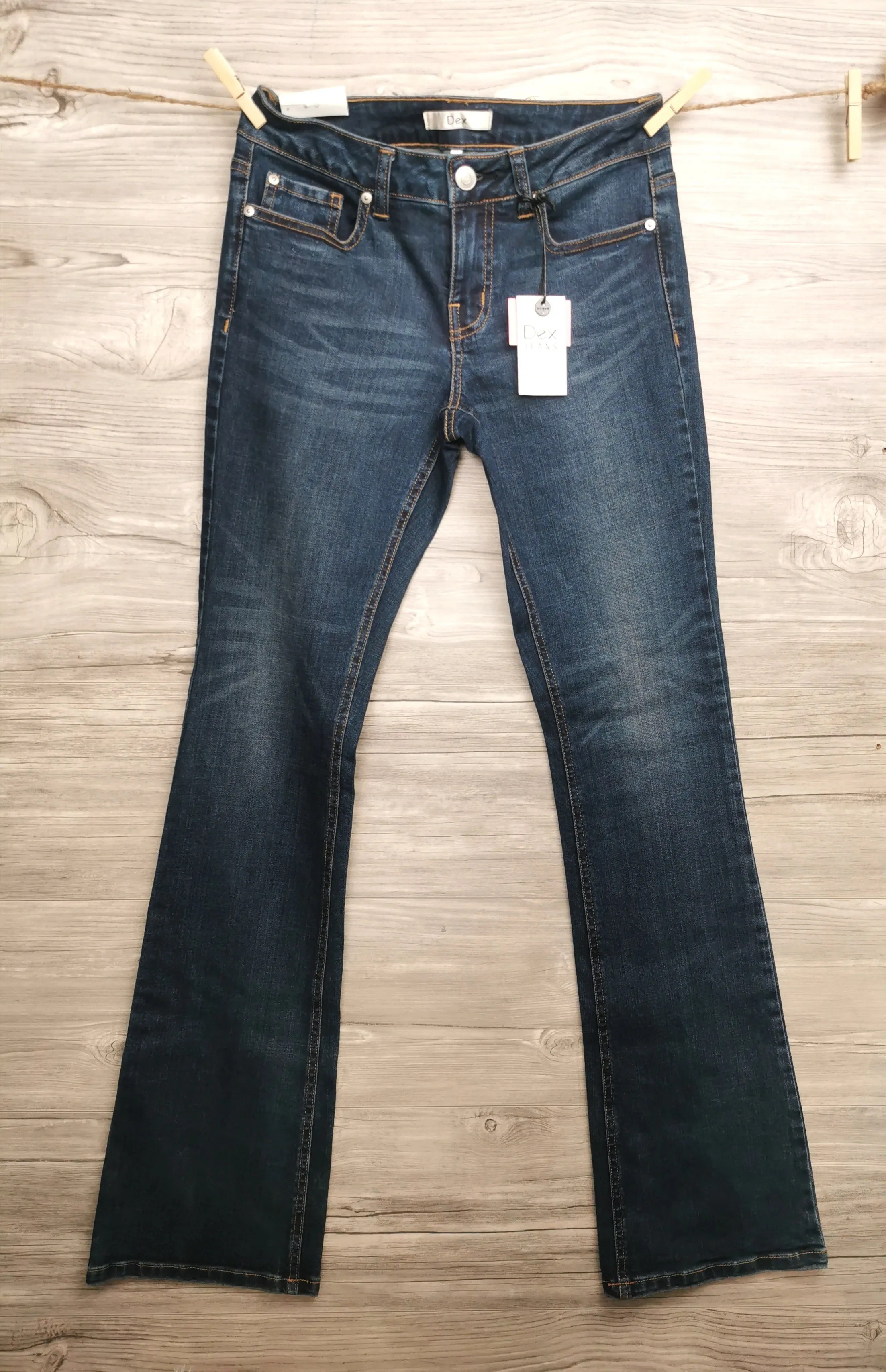 WOMENS SIZE 27/32 - DEX, Bootcut Jeans NWT B5