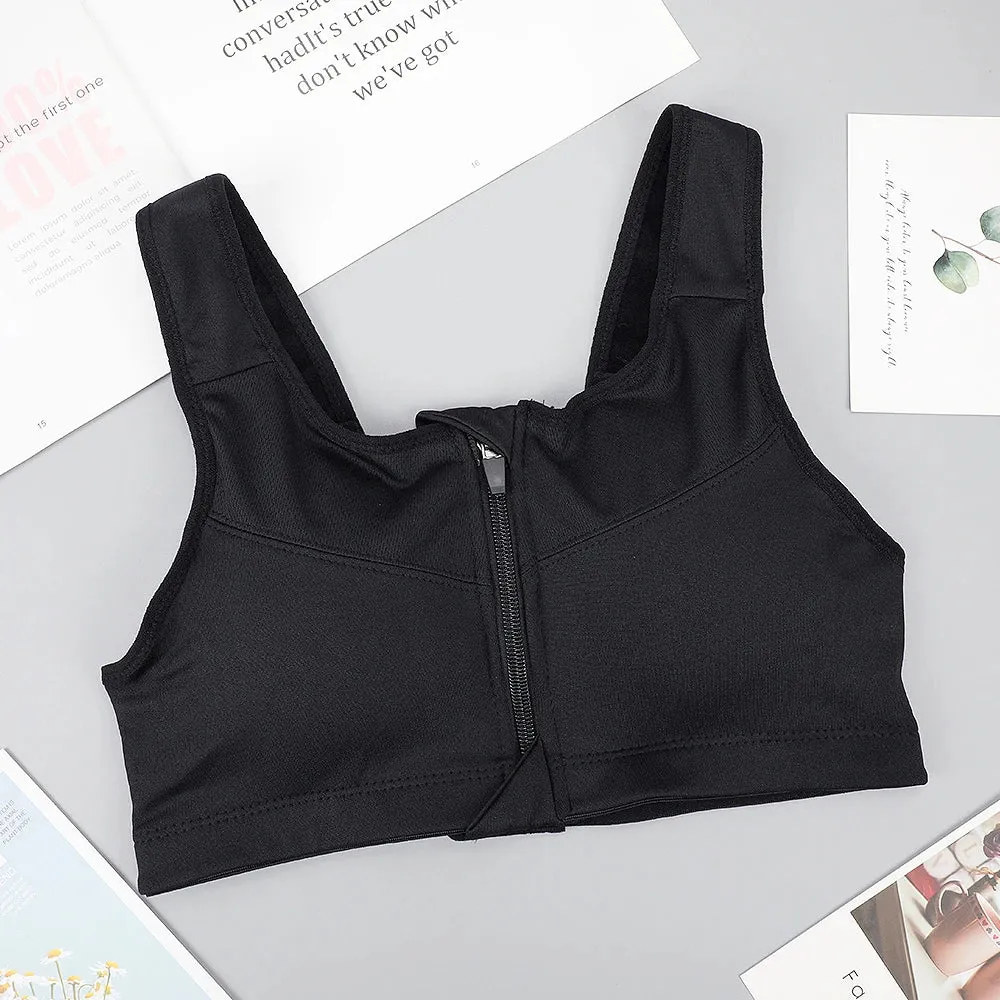 Women's Sports Bra Crop Top - Feminine Fitness Sportswear