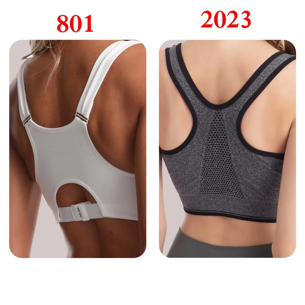 Women's Sports Bra Crop Top - Feminine Fitness Sportswear