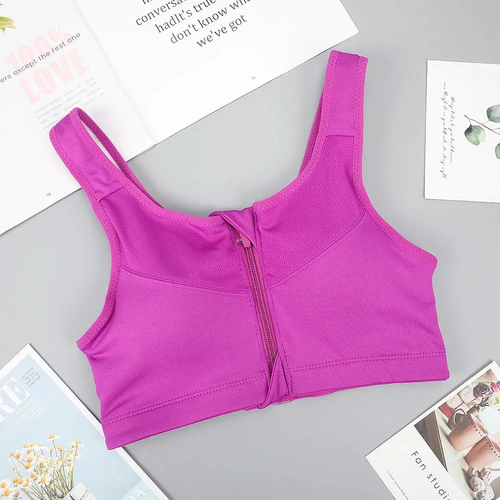 Women's Sports Bra Crop Top - Feminine Fitness Sportswear