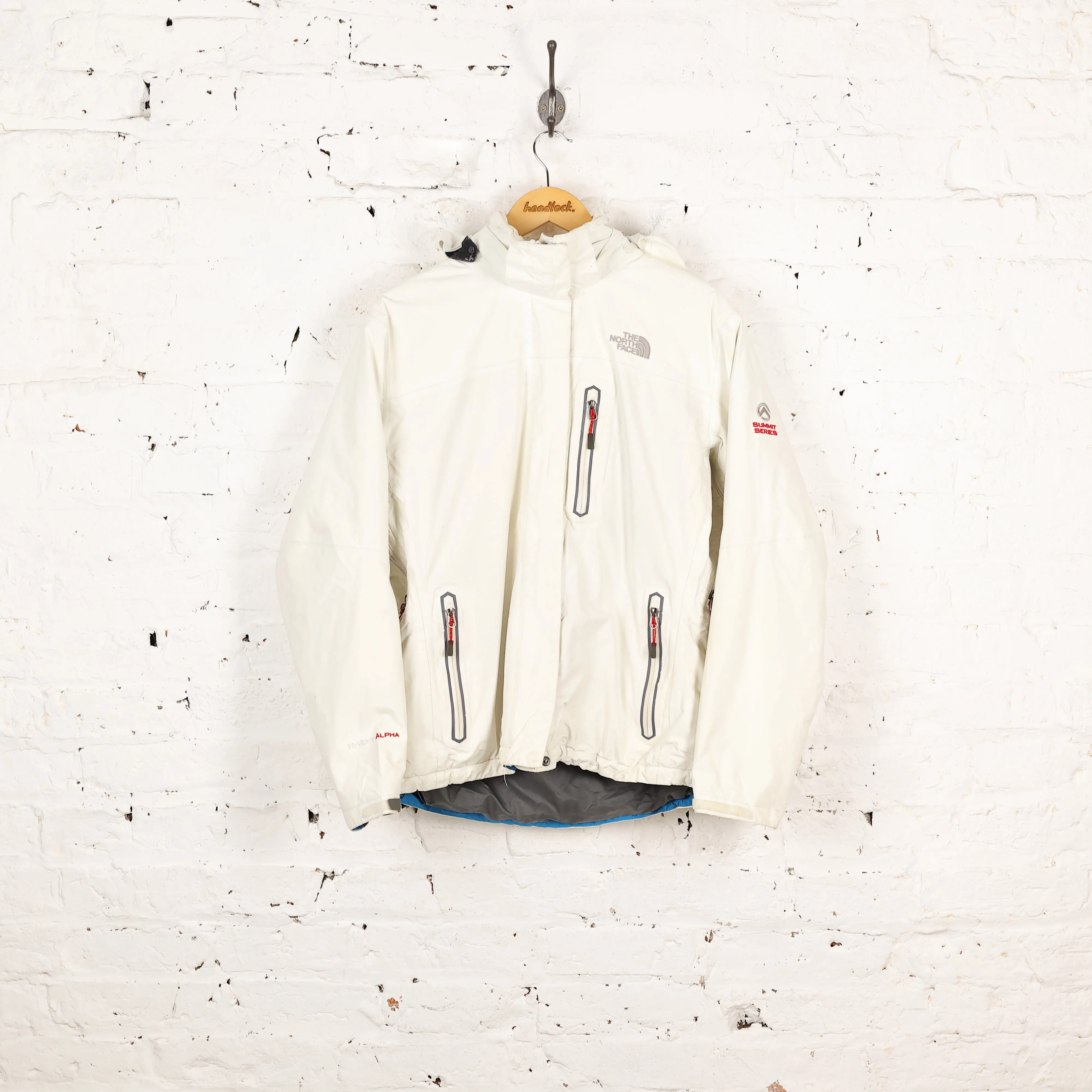 Women's The North Face Summit Series Rain Jacket  - White - Women's L