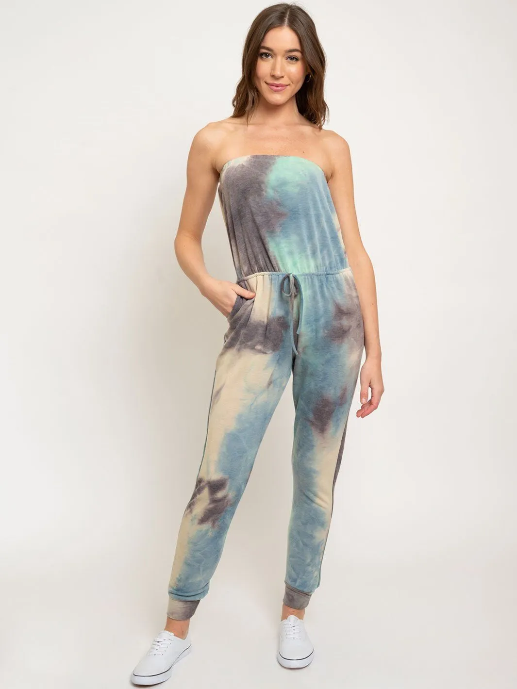 WOMEN'S TIE DYE JUMPSUIT