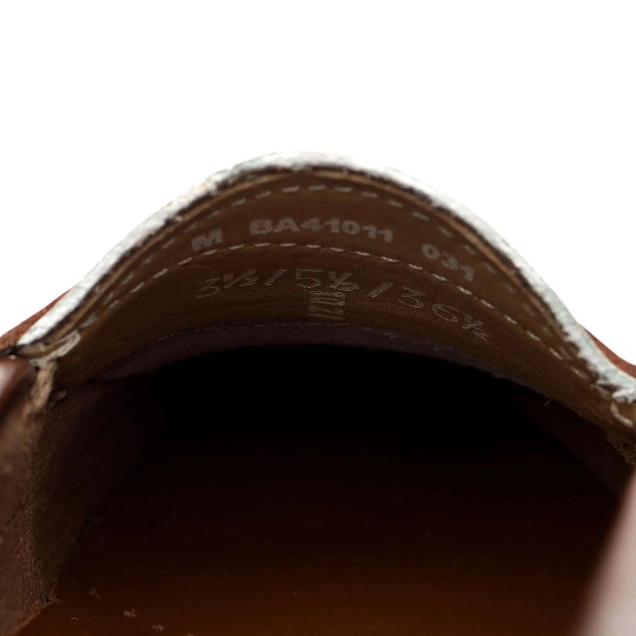 Women's Weejuns Brown / White Leather Loafers UK 3.5