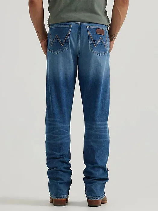Wrangler Mens Retro Relaxed Bootcut Jean - Andalusian
