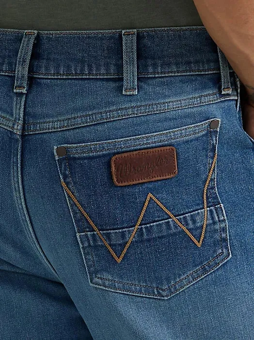 Wrangler Mens Retro Relaxed Bootcut Jean - Andalusian