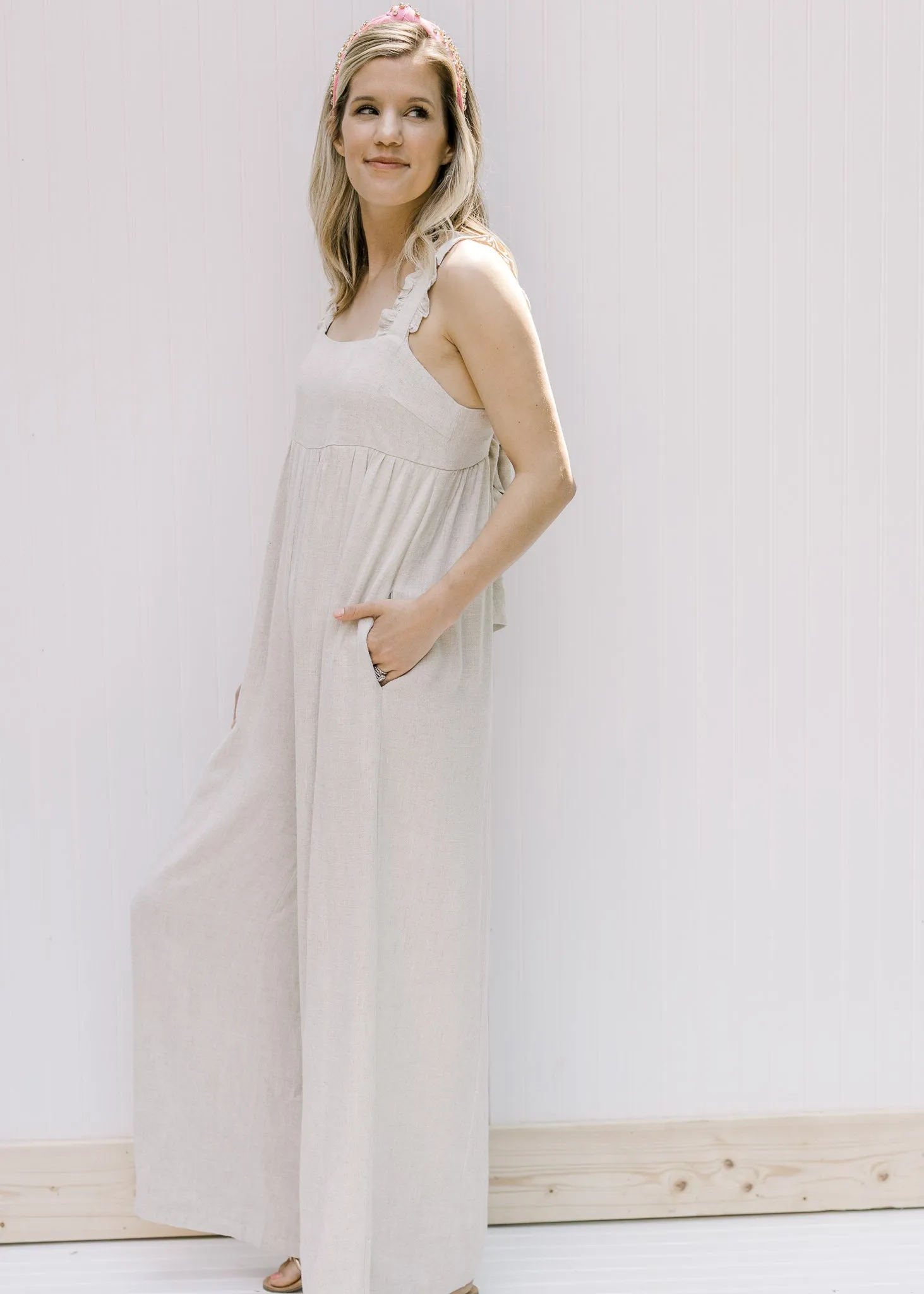 X Sandy Sleeveless Jumpsuit