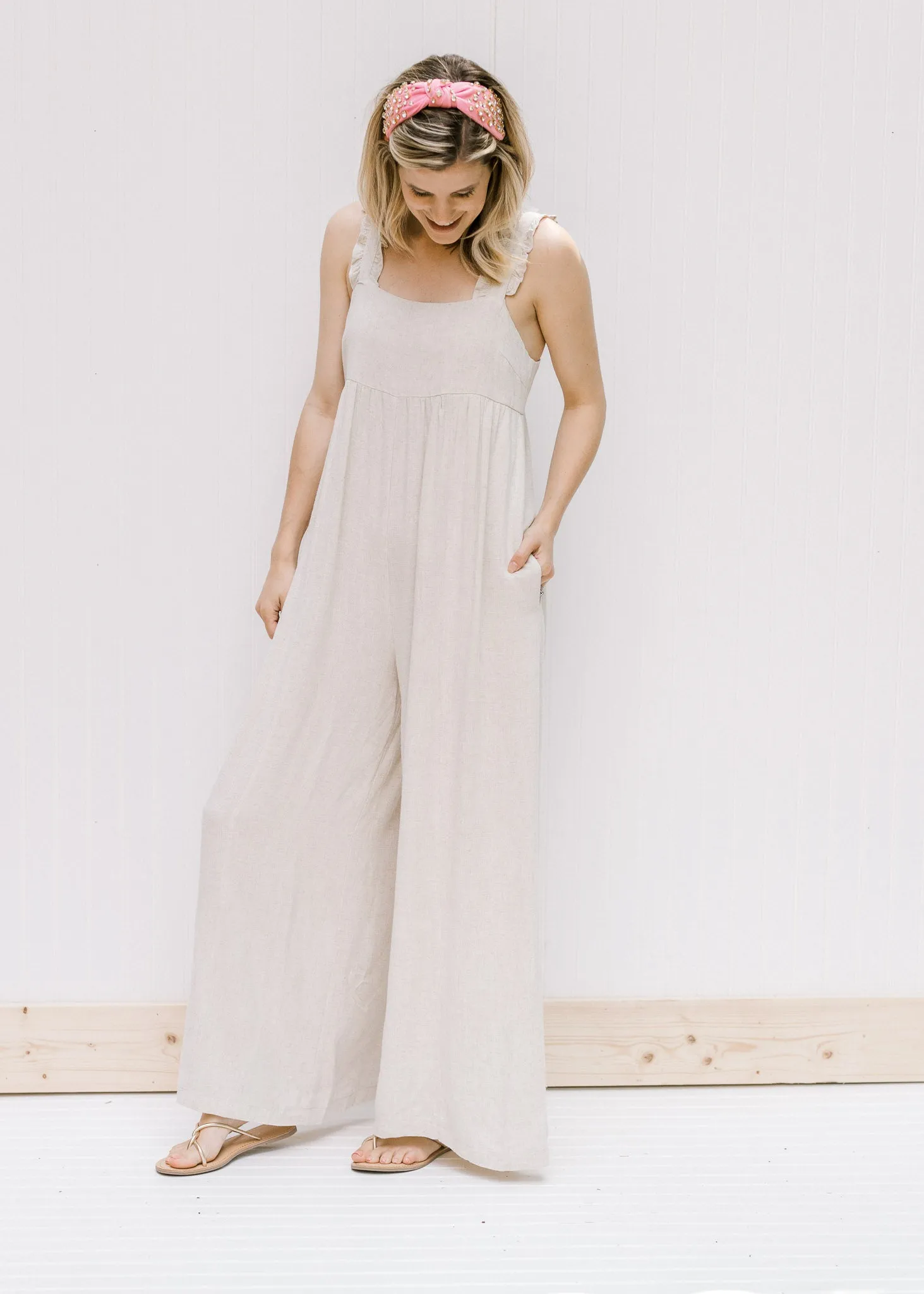X Sandy Sleeveless Jumpsuit