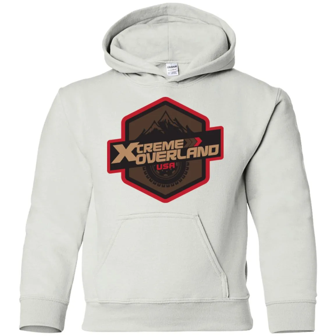 Xtreme Overland G185B Gildan Youth Pullover Hoodie