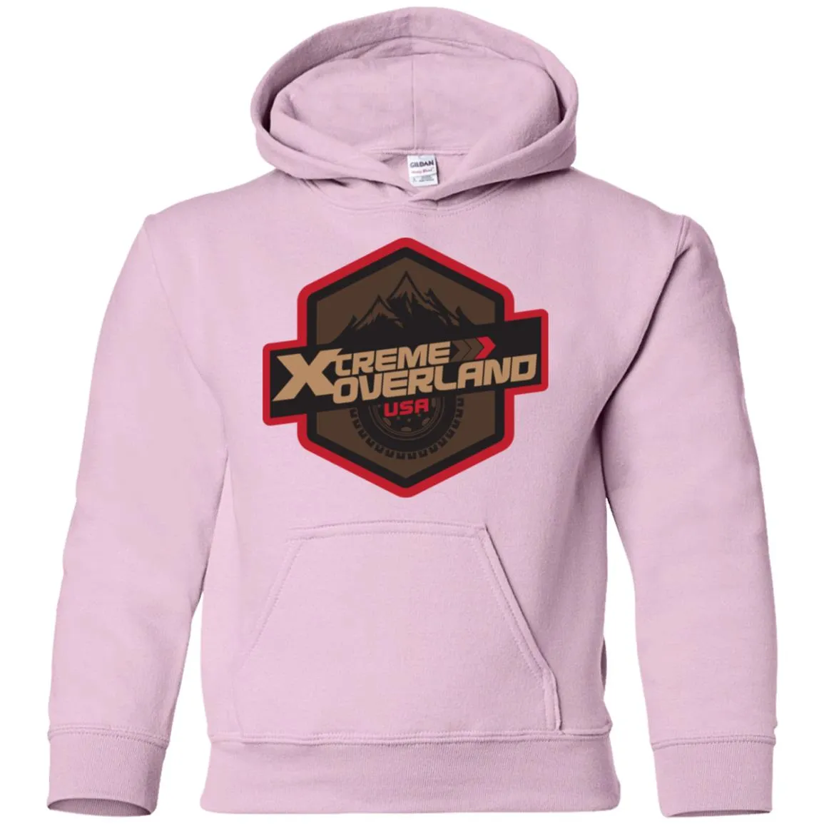 Xtreme Overland G185B Gildan Youth Pullover Hoodie