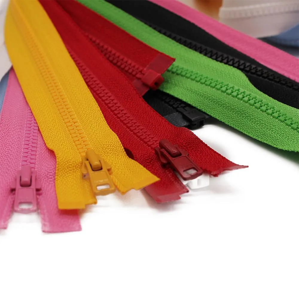 YKK® #3 Vislon Molded Separating Zippers - Stock Colors 5