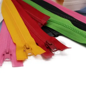 YKK® #3 Vislon Molded Separating Zippers - Stock Colors 5