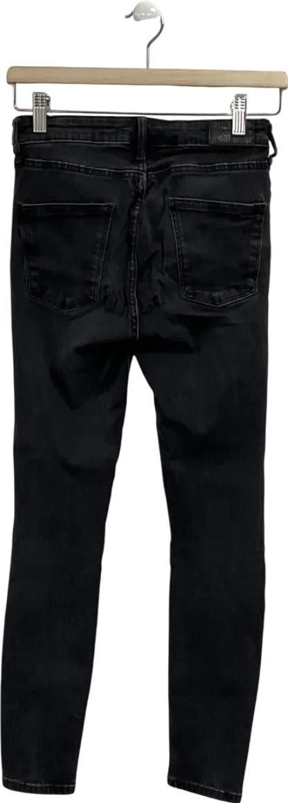 ZARA The Skinny Jean In Moon Black Jeans W36